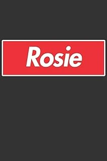 Rosie: Rosie Planner Calendar Notebook Journal, Personal Named Firstname Or Surname For Someone Called Rosie For Christmas Or Birthdays This Makes The Perfect Personolised Custom Name Gift For Rosie ürün görseli 1