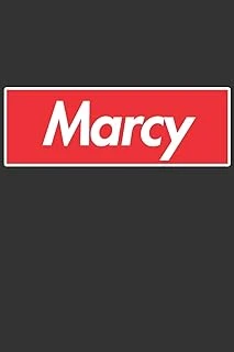Marcy: Marcy Planner Calendar Notebook Journal, Personal Named Firstname Or Surname For Someone Called Marcy For Christmas Or Birthdays This Makes The Perfect Personolised Custom Name Gift For Marcy ürün görseli 1