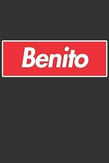 Benito: Benito Planner Calendar Notebook Journal, Personal Named Firstname Or Surname For Someone Called Benito For Christmas Or Birthdays This Makes ... Personolised Custom Name Gift For Benito ürün görseli 1