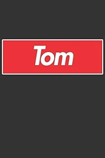 Tom: Tom Planner Calendar Notebook Journal, Personal Named Firstname Or Surname For Someone Called Tom For Christmas Or Birthdays This Makes The Perfect Personolised Custom Name Gift For Tom ürün görseli 1