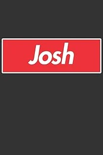 Josh: Josh Planner Calendar Notebook Journal, Personal Named Firstname Or Surname For Someone Called Josh For Christmas Or Birthdays This Makes The Perfect Personolised Custom Name Gift For Josh ürün görseli 1