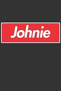 Johnie: Johnie Planner Calendar Notebook Journal, Personal Named Firstname Or Surname For Someone Called Johnie For Christmas Or Birthdays This Makes ... Personolised Custom Name Gift For Johnie ürün görseli 1