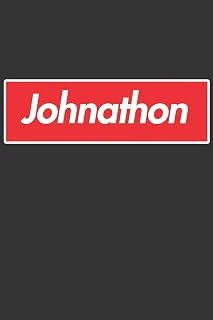 Johnathon: Johnathon Planner Calendar Notebook Journal, Personal Named Firstname Or Surname For Someone Called Johnathon For Christmas Or Birthdays ... Personolised Custom Name Gift For Johnathon ürün görseli 1
