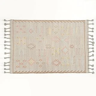 Jaıpur Gri Pamuk Kilim 120X180 Cm ürün görseli 1