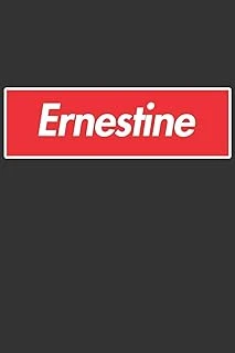 Ernestine: Ernestine Planner Calendar Notebook Journal, Personal Named Firstname Or Surname For Someone Called Ernestine For Christmas Or Birthdays ... Personolised Custom Name Gift For Ernestine ürün görseli 1