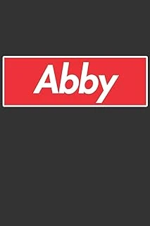 Abby: Abby Planner Calendar Notebook Journal, Personal Named Firstname Or Surname For Someone Called Abby For Christmas Or Birthdays This Makes The Perfect Personolised Custom Name Gift For Abby ürün görseli 1