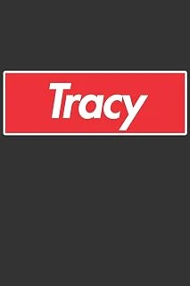 Tracy: Tracy Planner Calendar Notebook Journal, Personal Named Firstname Or Surname For Someone Called Tracy For Christmas Or Birthdays This Makes The Perfect Personolised Custom Name Gift For Tracy ürün görseli 1