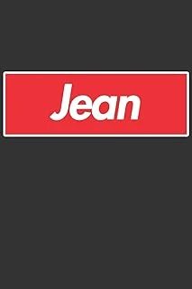 Jean: Jean Planner Calendar Notebook Journal, Personal Named Firstname Or Surname For Someone Called Jean For Christmas Or Birthdays This Makes The Perfect Personolised Custom Name Gift For Jean ürün görseli 1