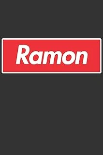 Ramon: Ramon Planner Calendar Notebook Journal, Personal Named Firstname Or Surname For Someone Called Ramon For Christmas Or Birthdays This Makes The Perfect Personolised Custom Name Gift For Ramon ürün görseli 1