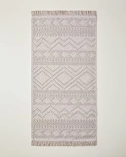 Etnico Dokuma Kilim 80X150 Cm Kahverengi. ürün görseli 1