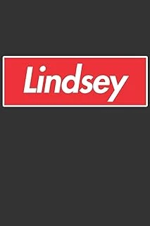 Lindsey: Lindsey Planner Calendar Notebook Journal, Personal Named Firstname Or Surname For Someone Called Lindsey For Christmas Or Birthdays This ... Personolised Custom Name Gift For Lindsey ürün görseli 1