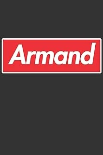 Armand: Armand Planner Calendar Notebook Journal, Personal Named Firstname Or Surname For Someone Called Armand For Christmas Or Birthdays This Makes ... Personolised Custom Name Gift For Armand ürün görseli 1