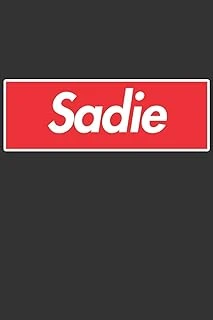 Sadie: Sadie Planner Calendar Notebook Journal, Personal Named Firstname Or Surname For Someone Called Sadie For Christmas Or Birthdays This Makes The Perfect Personolised Custom Name Gift For Sadie ürün görseli 1
