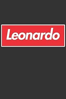 Leonardo: Leonardo Planner Calendar Notebook Journal, Personal Named Firstname Or Surname For Someone Called Leonardo For Christmas Or Birthdays This ... Personolised Custom Name Gift For Leonardo ürün görseli 1