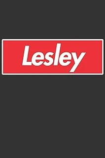 Lesley: Lesley Planner Calendar Notebook Journal, Personal Named Firstname Or Surname For Someone Called Lesley For Christmas Or Birthdays This Makes ... Personolised Custom Name Gift For Lesley ürün görseli 1