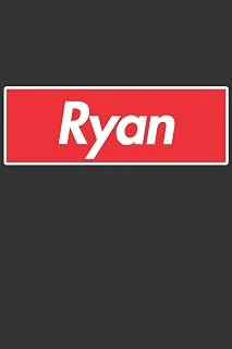 Ryan: Ryan Planner Calendar Notebook Journal, Personal Named Firstname Or Surname For Someone Called Ryan For Christmas Or Birthdays This Makes The Perfect Personolised Custom Name Gift For Ryan ürün görseli 1