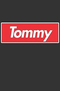 Tommy: Tommy Planner Calendar Notebook Journal, Personal Named Firstname Or Surname For Someone Called Tommy For Christmas Or Birthdays This Makes The Perfect Personolised Custom Name Gift For Tommy ürün görseli 1