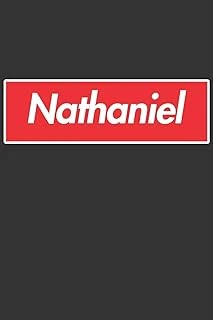 Nathaniel: Nathaniel Planner Calendar Notebook Journal, Personal Named Firstname Or Surname For Someone Called Nathaniel For Christmas Or Birthdays ... Personolised Custom Name Gift For Nathaniel ürün görseli 1