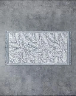 Leaves Dokuma Kilim Gri ürün görseli 1