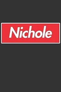 Nichole: Nichole Planner Calendar Notebook Journal, Personal Named Firstname Or Surname For Someone Called Nichole For Christmas Or Birthdays This ... Personolised Custom Name Gift For Nichole ürün görseli 1