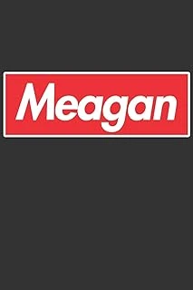 Meagan: Meagan Planner Calendar Notebook Journal, Personal Named Firstname Or Surname For Someone Called Meagan For Christmas Or Birthdays This Makes ... Personolised Custom Name Gift For Meagan ürün görseli 1