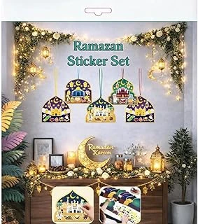 Sticker Hoş Geldin Ramazan Dekorlu Ramazan Süsü, Ramazan Süsleri, Ramazan Duvar Süsü Ramazan Dekorasyon Iftar Sahur ürün görseli 1