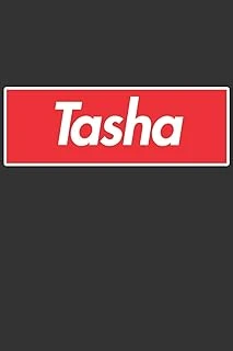 Tasha: Tasha Planner Calendar Notebook Journal, Personal Named Firstname Or Surname For Someone Called Tasha For Christmas Or Birthdays This Makes The Perfect Personolised Custom Name Gift For Tasha ürün görseli 1