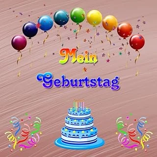 Mein Geburtstag Fotoalbum & Gästebuch Kindergeburtstag Geburtstagsfotoalbum Notizbuch Happy Birthday Wiegenfest Geschenkidee Jahrestag Guest Book ... Party Glückwünsche 02 (German Edition) ürün görseli 1