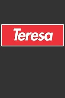 Teresa: Teresa Planner Calendar Notebook Journal, Personal Named Firstname Or Surname For Someone Called Teresa For Christmas Or Birthdays This Makes ... Personolised Custom Name Gift For Teresa ürün görseli 1