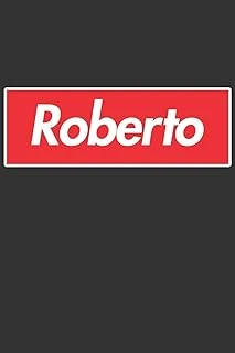 Roberto: Roberto Planner Calendar Notebook Journal, Personal Named Firstname Or Surname For Someone Called Roberto For Christmas Or Birthdays This ... Personolised Custom Name Gift For Roberto ürün görseli 1