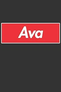 Ava: Ava Planner Calendar Notebook Journal, Personal Named Firstname Or Surname For Someone Called Ava For Christmas Or Birthdays This Makes The Perfect Personolised Custom Name Gift For Ava ürün görseli 1