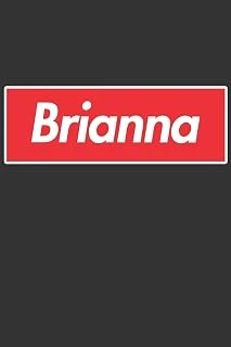 Brianna: Brianna Planner Calendar Notebook Journal, Personal Named Firstname Or Surname For Someone Called Brianna For Christmas Or Birthdays This ... Personolised Custom Name Gift For Brianna ürün görseli 1
