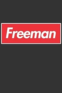 Freeman: Freeman Planner Calendar Notebook Journal, Personal Named Firstname Or Surname For Someone Called Freeman For Christmas Or Birthdays This ... Personolised Custom Name Gift For Freeman ürün görseli 1