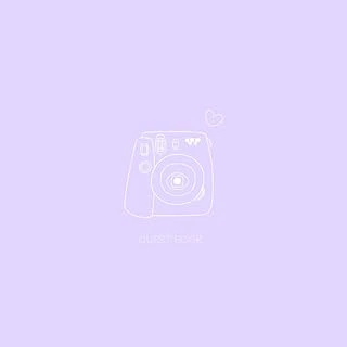 Polaroid Guest Book: Capturing Special Moments With Friends And Family, Polaroid Photo Memory Book - Large Size 8.5 X 8.5 - Purple ürün görseli 1