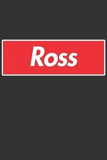 Ross: Ross Planner Calendar Notebook Journal, Personal Named Firstname Or Surname For Someone Called Ross For Christmas Or Birthdays This Makes The Perfect Personolised Custom Name Gift For Ross ürün görseli 1