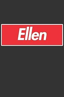 Ellen: Ellen Planner Calendar Notebook Journal, Personal Named Firstname Or Surname For Someone Called Ellen For Christmas Or Birthdays This Makes The Perfect Personolised Custom Name Gift For Ellen ürün görseli 1