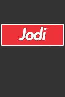 Jodi: Jodi Planner Calendar Notebook Journal, Personal Named Firstname Or Surname For Someone Called Jodi For Christmas Or Birthdays This Makes The Perfect Personolised Custom Name Gift For Jodi ürün görseli 1