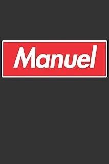 Manuel: Manuel Planner Calendar Notebook Journal, Personal Named Firstname Or Surname For Someone Called Manuel For Christmas Or Birthdays This Makes ... Personolised Custom Name Gift For Manuel ürün görseli 1