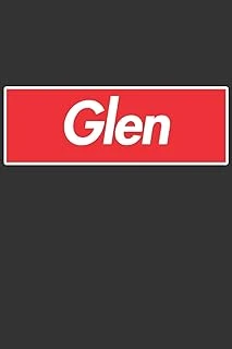 Glen: Glen Planner Calendar Notebook Journal, Personal Named Firstname Or Surname For Someone Called Glen For Christmas Or Birthdays This Makes The Perfect Personolised Custom Name Gift For Glen ürün görseli 1