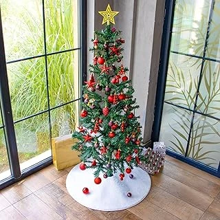 Aden Yılbaşı Ağacı Halısı, Çam Ağacı Eteği, Peluş Yılbaşı Halısı, Yılbaşı Paspası, Christmas Halısı, Prs0305 80X80Cm (Peluş) ürün görseli 1