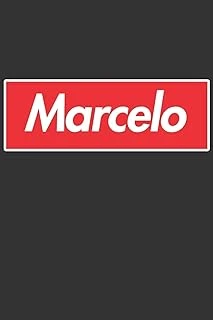 Marcelo: Marcelo Planner Calendar Notebook Journal, Personal Named Firstname Or Surname For Someone Called Marcelo For Christmas Or Birthdays This ... Personolised Custom Name Gift For Marcelo ürün görseli 1