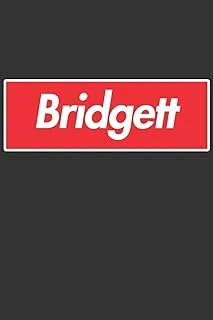 Bridgett: Bridgett Planner Calendar Notebook Journal, Personal Named Firstname Or Surname For Someone Called Bridgett For Christmas Or Birthdays This ... Personolised Custom Name Gift For Bridgett ürün görseli 1