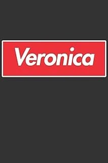 Veronica: Veronica Planner Calendar Notebook Journal, Personal Named Firstname Or Surname For Someone Called Veronica For Christmas Or Birthdays This ... Personolised Custom Name Gift For Veronica ürün görseli 1