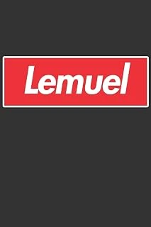Lemuel: Lemuel Planner Calendar Notebook Journal, Personal Named Firstname Or Surname For Someone Called Lemuel For Christmas Or Birthdays This Makes ... Personolised Custom Name Gift For Lemuel ürün görseli 1