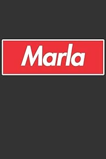 Marla: Marla Planner Calendar Notebook Journal, Personal Named Firstname Or Surname For Someone Called Marla For Christmas Or Birthdays This Makes The Perfect Personolised Custom Name Gift For Marla ürün görseli 1