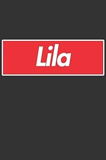 Lila: Lila Planner Calendar Notebook Journal, Personal Named Firstname Or Surname For Someone Called Lila For Christmas Or Birthdays This Makes The Perfect Personolised Custom Name Gift For Lila ürün görseli 1