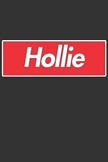 Hollie: Hollie Planner Calendar Notebook Journal, Personal Named Firstname Or Surname For Someone Called Hollie For Christmas Or Birthdays This Makes ... Personolised Custom Name Gift For Hollie ürün görseli 1