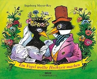 Ein Vogel Wollte Hochzeit Machen: Vierfarbiges Pappbilderbuch ürün görseli 1