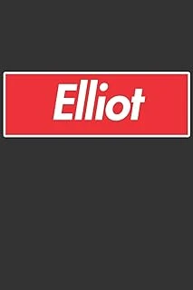 Elliot: Elliot Planner Calendar Notebook Journal, Personal Named Firstname Or Surname For Someone Called Elliot For Christmas Or Birthdays This Makes ... Personolised Custom Name Gift For Elliot ürün görseli 1