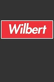 Wilbert: Wilbert Planner Calendar Notebook Journal, Personal Named Firstname Or Surname For Someone Called Wilbert For Christmas Or Birthdays This ... Personolised Custom Name Gift For Wilbert ürün görseli 1